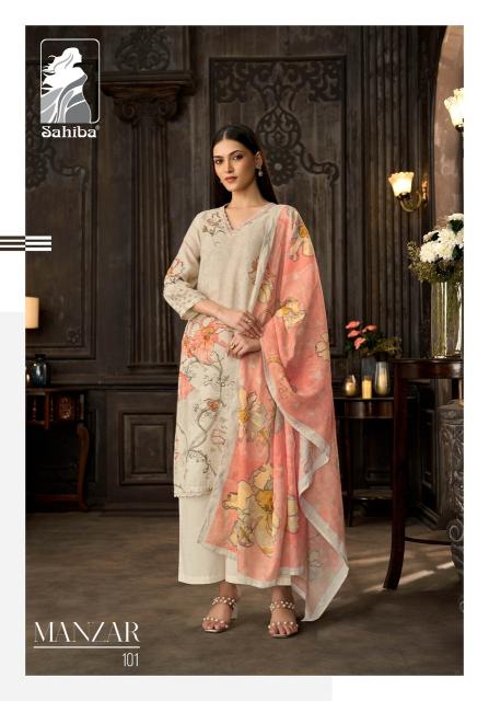 Sahiba manzar dress material wholesale dealer in chickpet bangalore